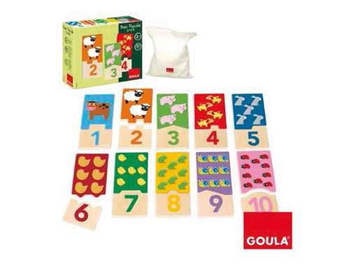 Puzzle goula infantil duo 1-10 , Goula , 73881 , 8410446533291
